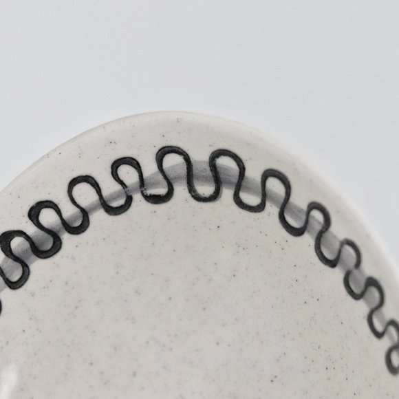 AZTEC DIVIDED SERVING BOWL BY METLOX POPPYTRAIL - Picture 4 of 5